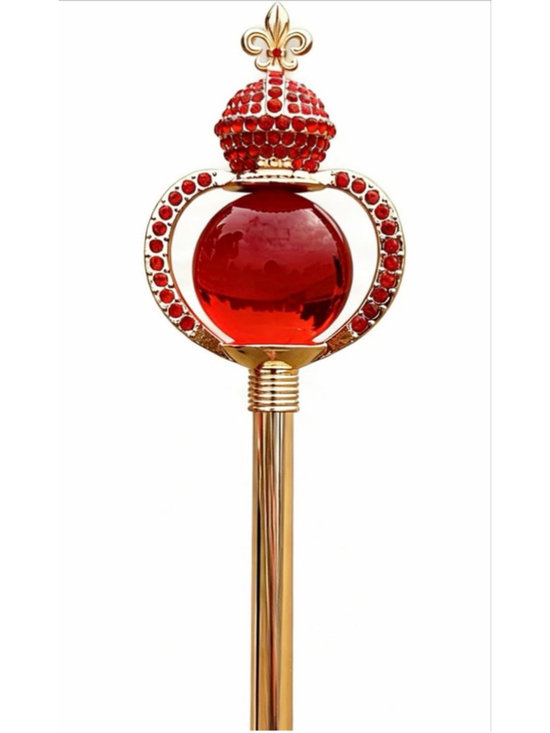 Chargol Other - NEW 17.52″ Adult Wizard Staff Royal Magic Scepter Cosplay LARP Costume